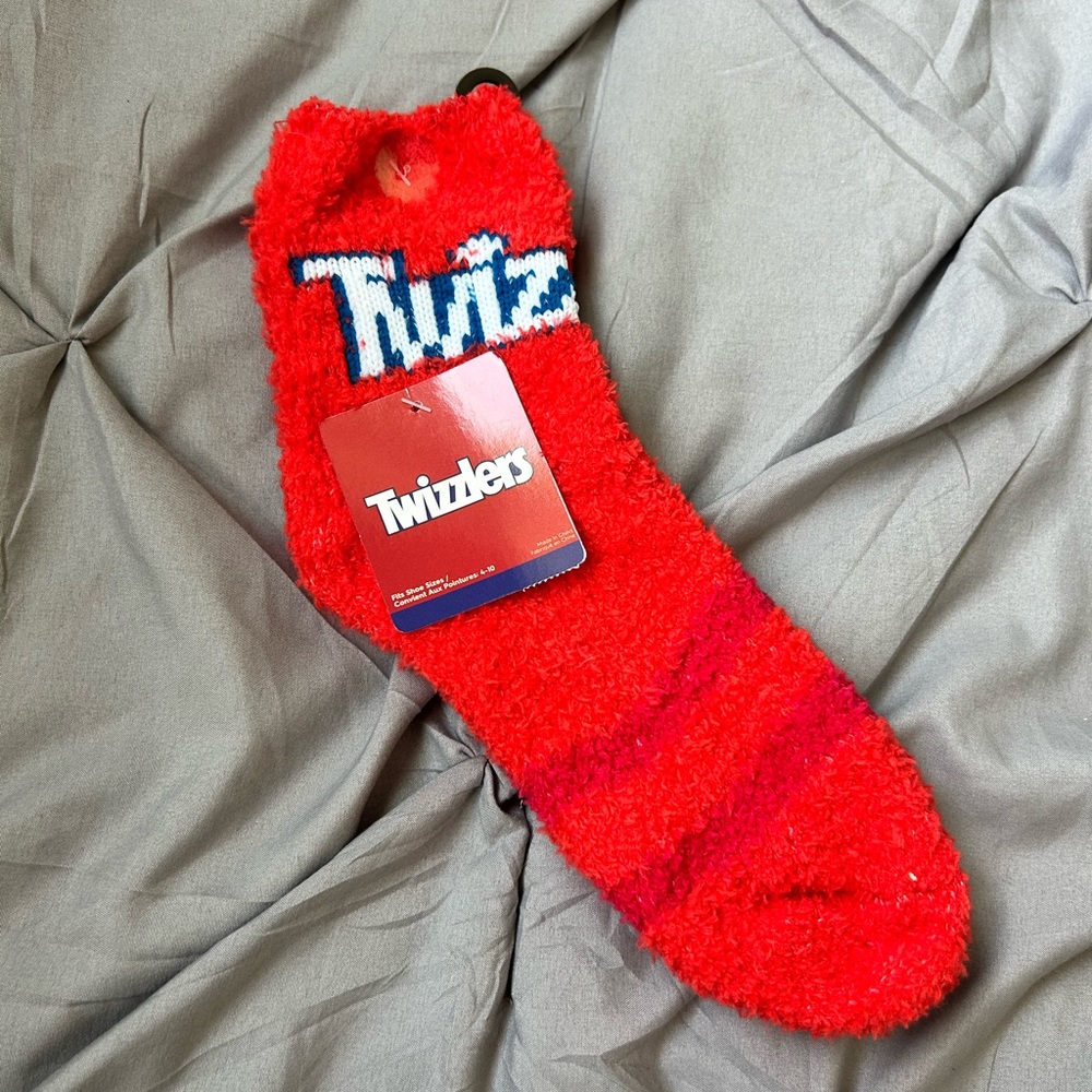 Twizzlers Cozy Slipper Socks